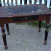 Hand Painted Primitive Farm Table, Priced 175.00