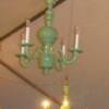 Martha Stewart Jadite Chandelier.   Four Arm - 245.00.  