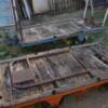 Very Heavy Iron Dock Carts, 3x5.   Priced 195.00 each.  