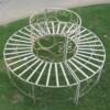 Nice heavy tree surround, two pieces.  Priced 195.00