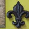 Fleur Di Lis Drawer Pull, 2.00 each