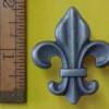 Fleur Di Lis Drawer Pull, 2.00 each