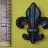 Fleur Di Lis Drawer Pull, 2.00 each