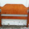 Solid wood, Twin size headboard.   Priced 40.00