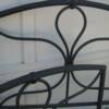 Light Weight Iron Twin Size Bed, complete with iron rails.   Priced 75.00