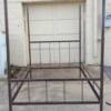 "Homemade" Iron Queen Size.   Priced 125.00