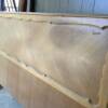 Queen Size Headboard, Use your imagination and look at this painted shabby chic.    Priced 50.00 if I haven't painted it.   