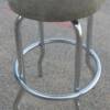 Cute Retro Style / Mid Century Chrome Bar Stool.. Like new.  priced 50.00.   