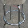 Cute Retro Style / Mid Century Chrome Bar Stool.. Like new.  priced 50.00.   