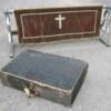 Awesome 1800s traveling Evangelist Prayer Bench, Priced 350.00