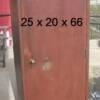 Old metal safe with key made in Victoria Texas.   This safe is light-weight and on castors.   Priced 899.00.  
