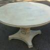Beautiful Shabby chic Baker Furniture Entry Table,  Priced 399.00.   This table measures 47 x 26.  