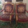 Pair of Louis XVIII Style Guilded Chairs.  Sale Priced 499 a pair.    I currently have two pairs and a sofa all matching.  
